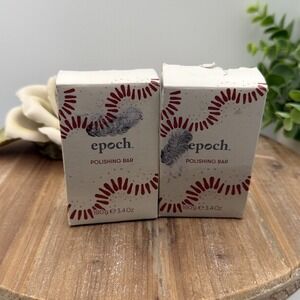 Nu Skin Epoch Polishing Bar soap 3.4 oz  Safety-Allergy-Dermatologist Tested X2